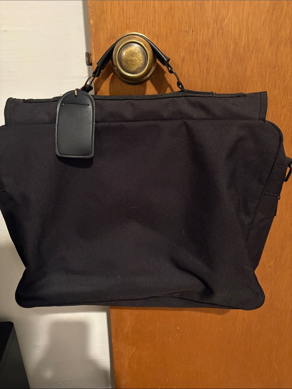 Smokey Bear Black Canvas Messenger Bag - Only You - Picture 6 of 6